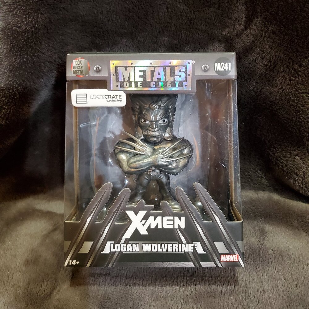 X-Men Logan Wolverine Metals Die Cast M241 By Jada Metals Loot Crate
